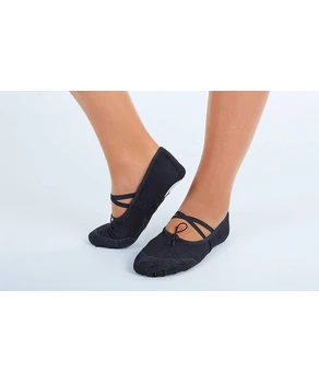 Papuci de balet negru U0005