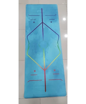 Yoga mat suede rubber two-layer 3mm 8403934