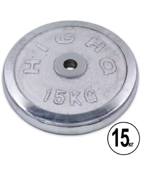 Блины (диски) хромированные d-26мм  1x15кг  802415