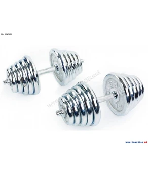 Гантели разборные 40 кг (пара)2x20кг 800440