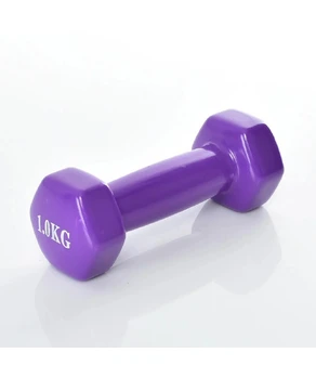 Gantere cu acoperire de vinil (1х1kg)  A801