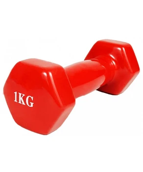 Gantere cu acoperire de vinil (1х1kg) A801